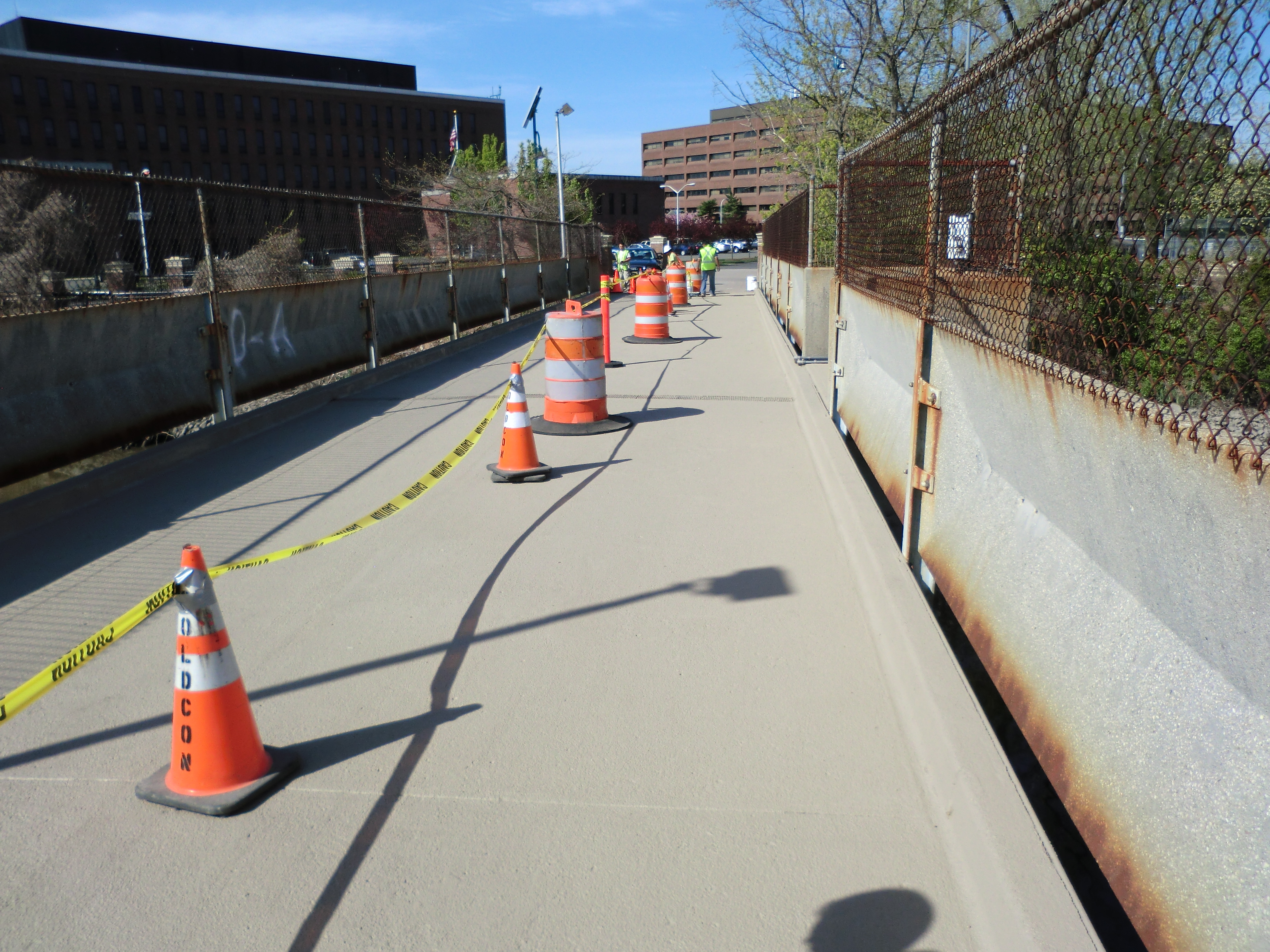 Bridge deck restored and sealed with ArmorGarage Surface Bond