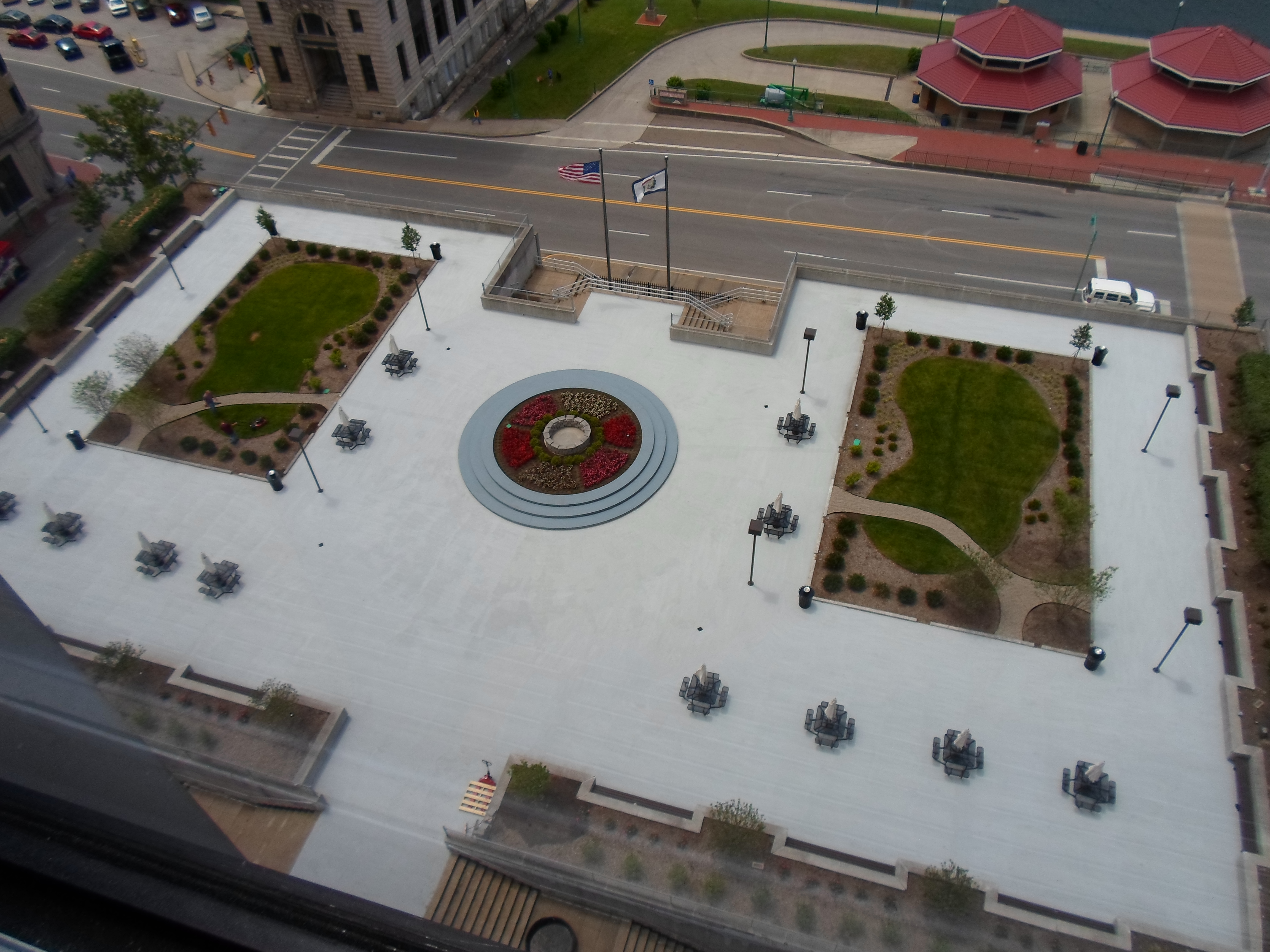 Concourse walkway recoated with ArmorGarage Surface Bond