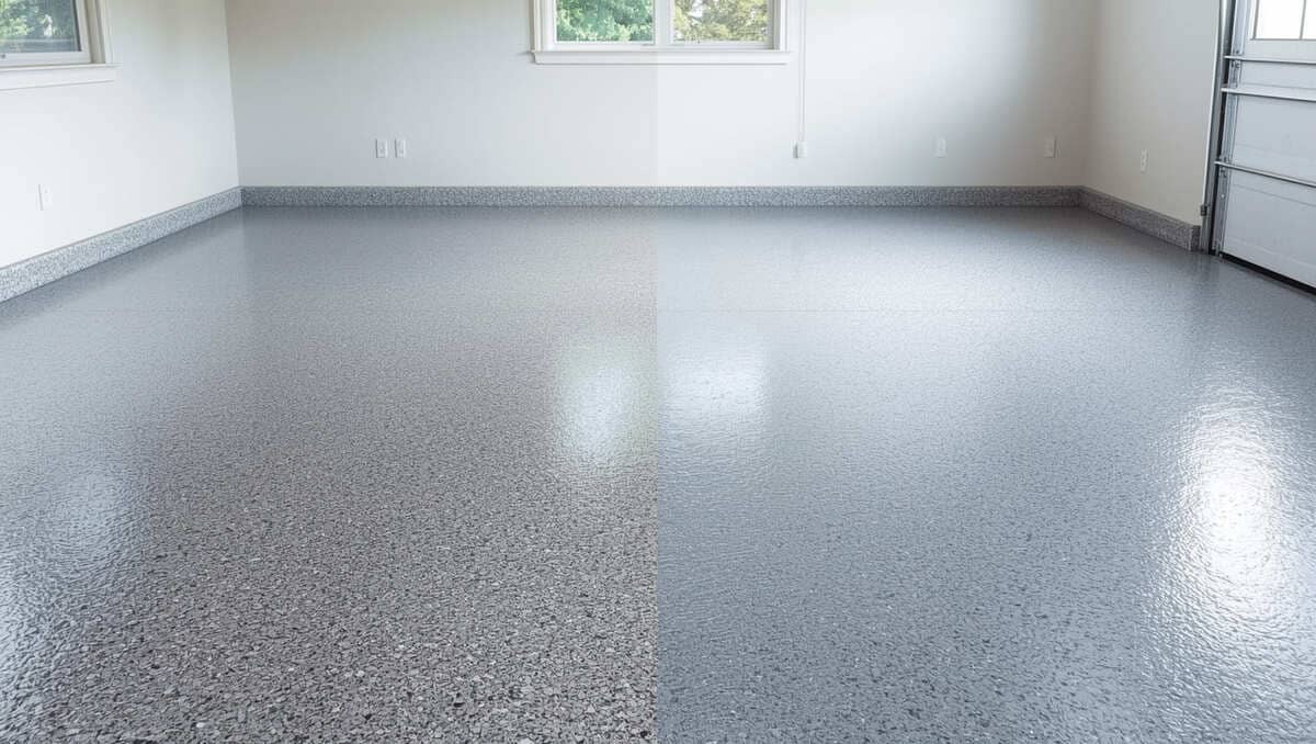 Garage Floor Epoxy vs Garage Paint 